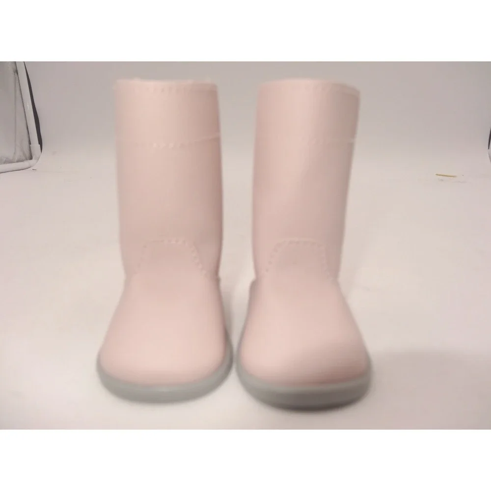 American Girl Pink Tall Boots Winter Sparkles Faux Leather Grey Sole Accessory